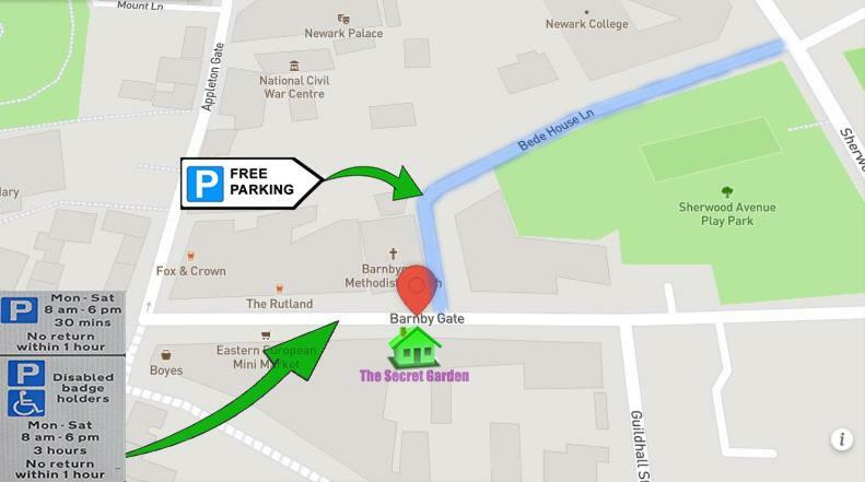 The Secret Garden Apartment Newark-on-Trent  ภายนอก รูปภาพ